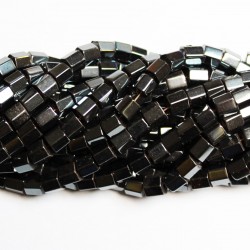Beads Hematite-faceted 6x4mm (1006006)