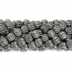 Pärlor Hematit  8mm (1008016)
