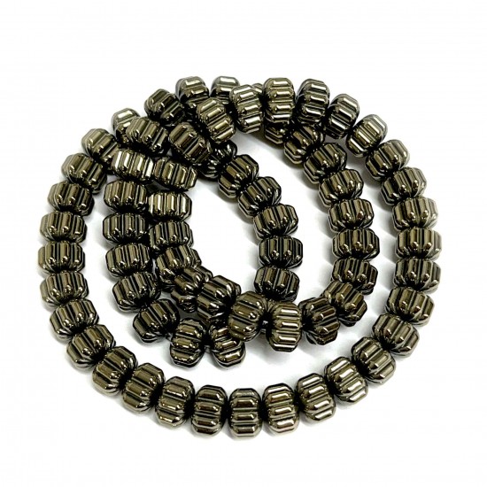 Beads Hematite 8x6mm (1008018)