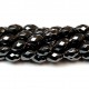 Beads Hematite-faceted 12x8mm (1012001G)