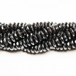 Beads Hematite-faceted 8x3mm (1008010G)