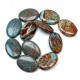 Beads Сhrysocolla 35x25x7mm (4135000)