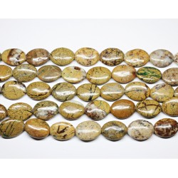 Beads - Jasper 20х15х6mm (4320000)