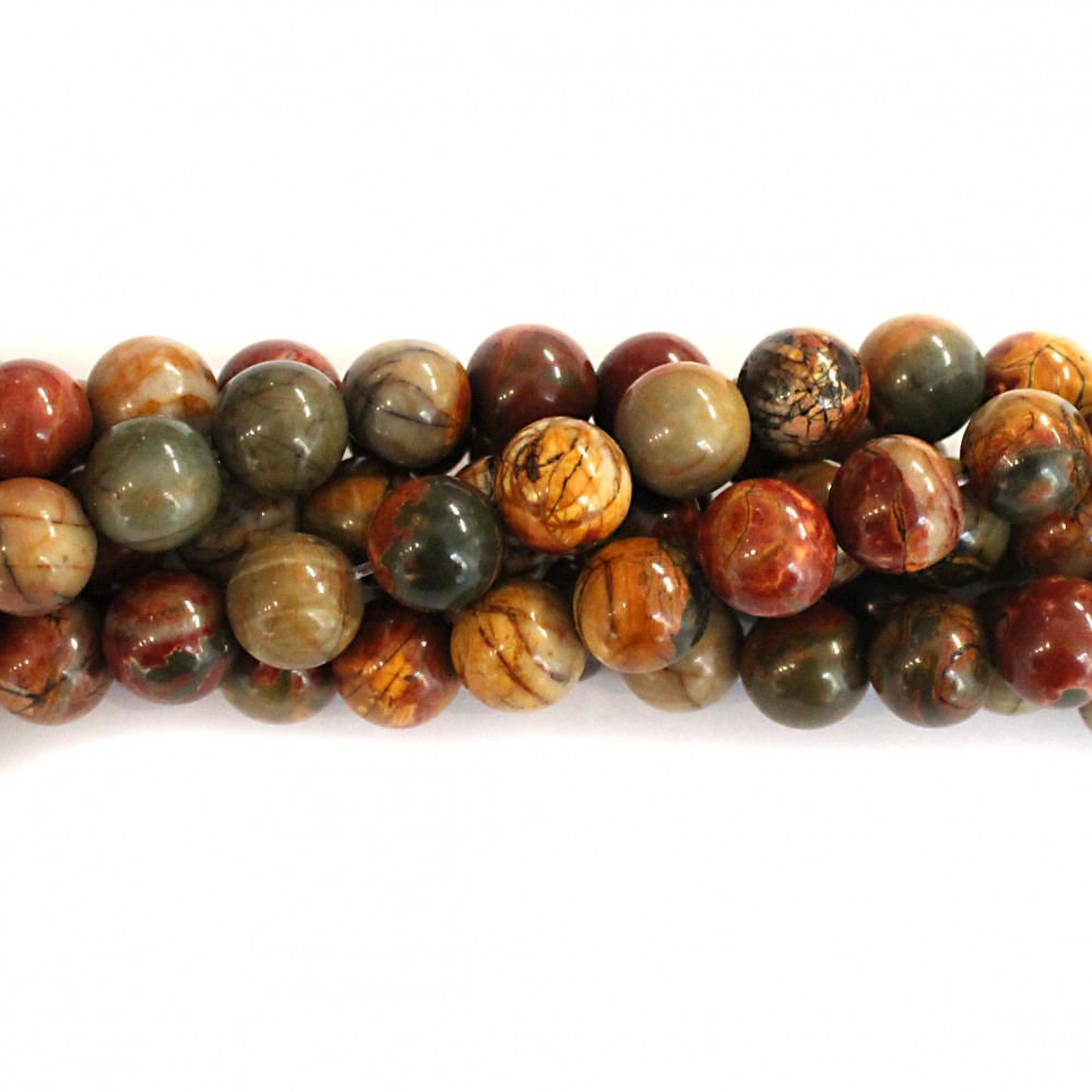 Beads Jasper Picasso 10mm (4310015)