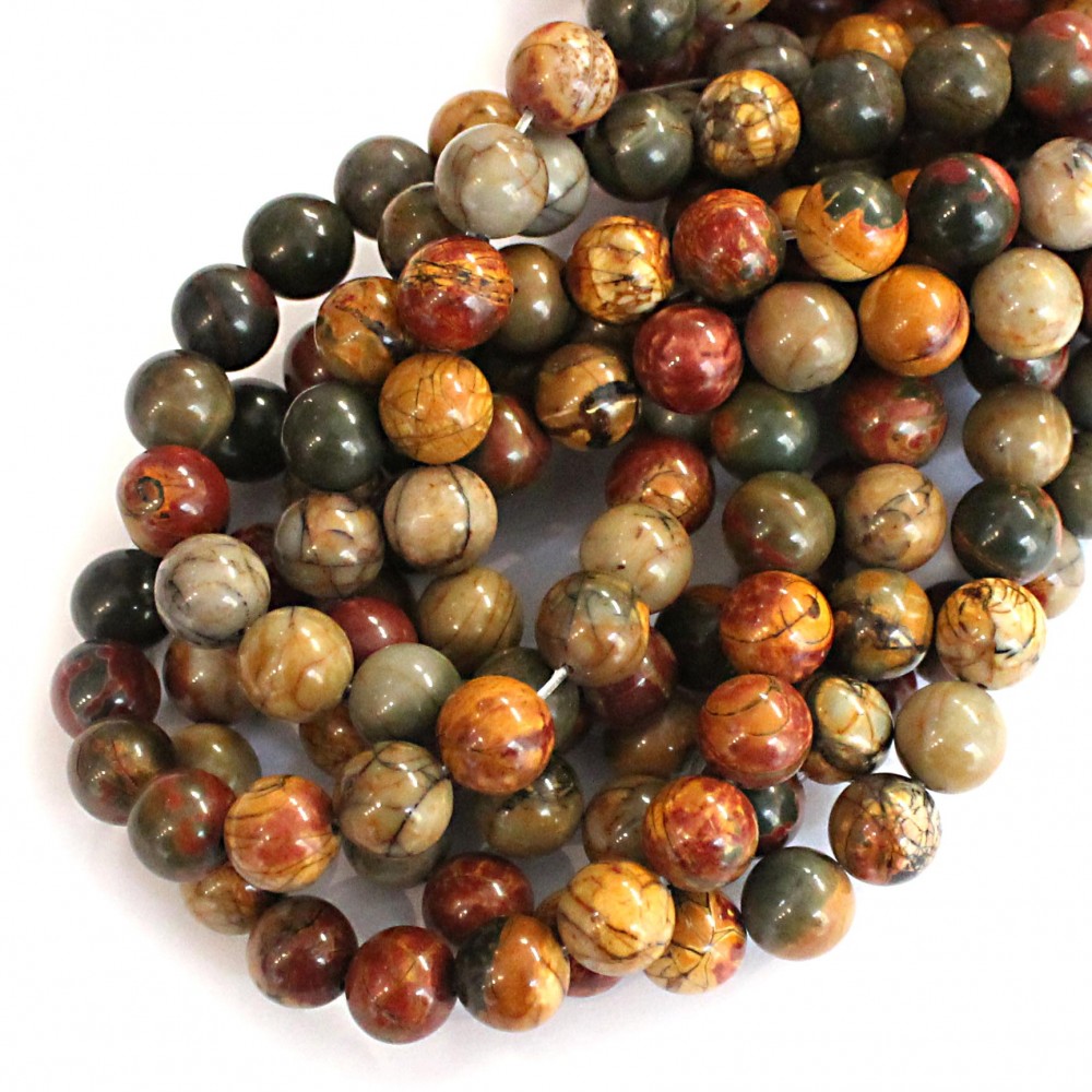 Beads Jasper Picasso 10mm (4310015)