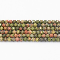 Beads Unakite - Jasper 3mm (3903007G)