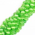 Cat's Eye Beads (synthetic stone)