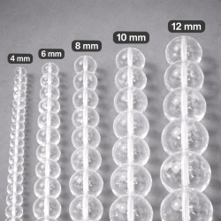 Beads Rock crystal 6,5mm (1206000)