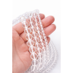 Beads Rock crystal-faceted 8mm (1208000G)