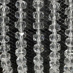 Beads Rock crystal ~ 7x5 mm (1207000)
