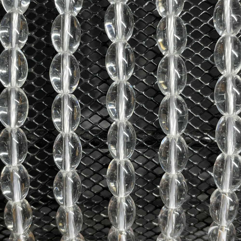 Beads Rock crystal 8x6x6 mm (1208002)