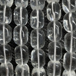 Beads Rock crystal ~ 11x15 mm (1211000)