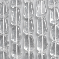 Beads Rock crystal ~ 11x16 mm (1211002)