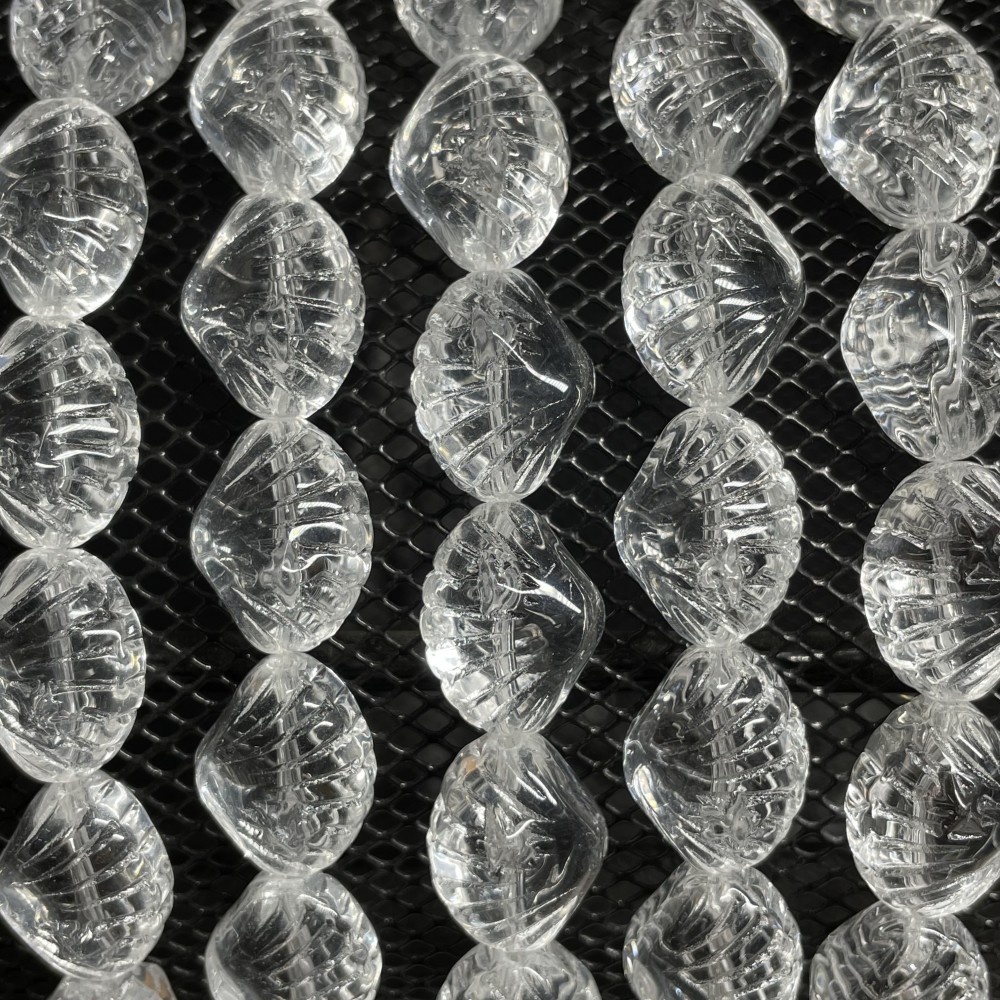 Beads Rock crystal 13x16x10 mm (1213000)