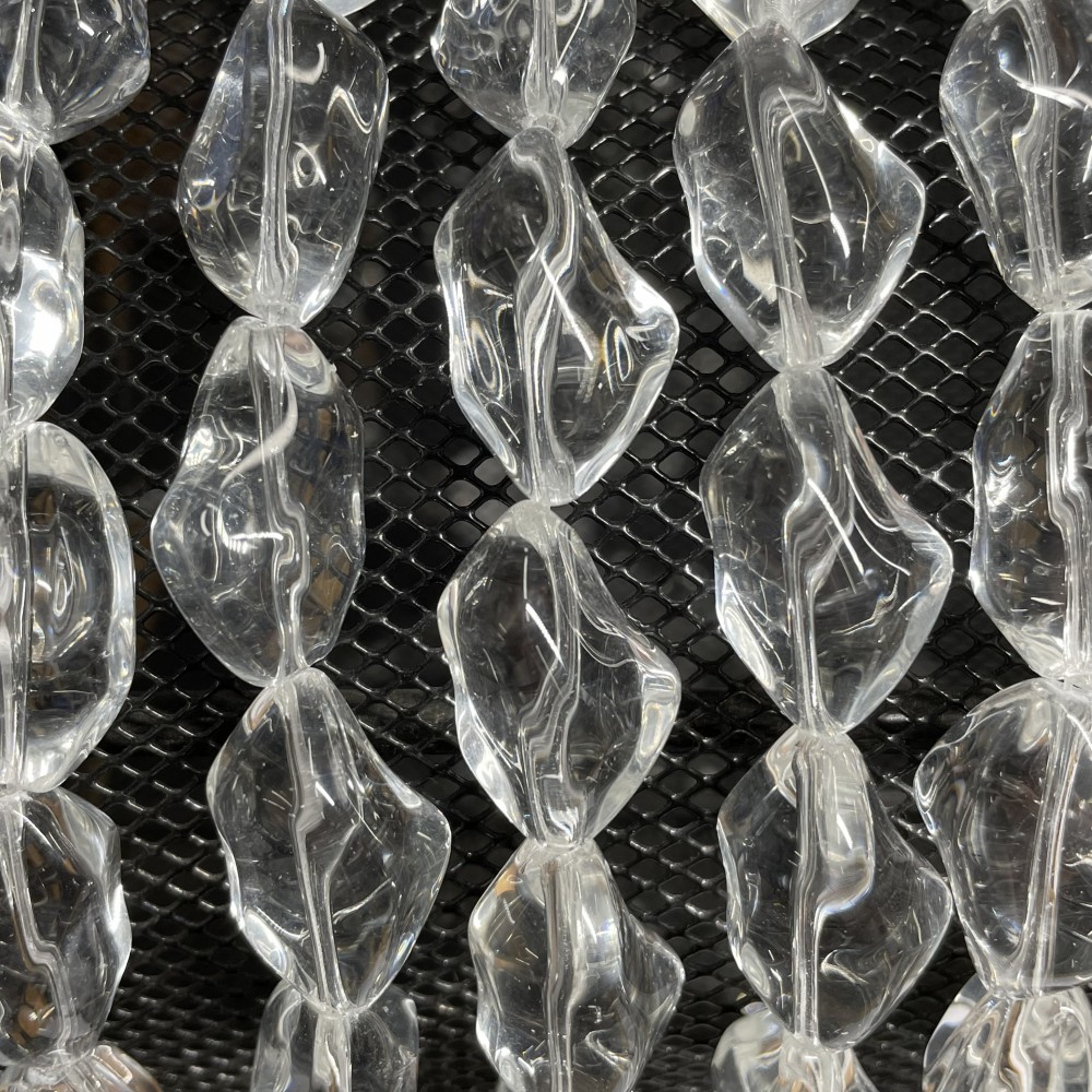 Beads Rock crystal 14x22x11 mm (1214003)