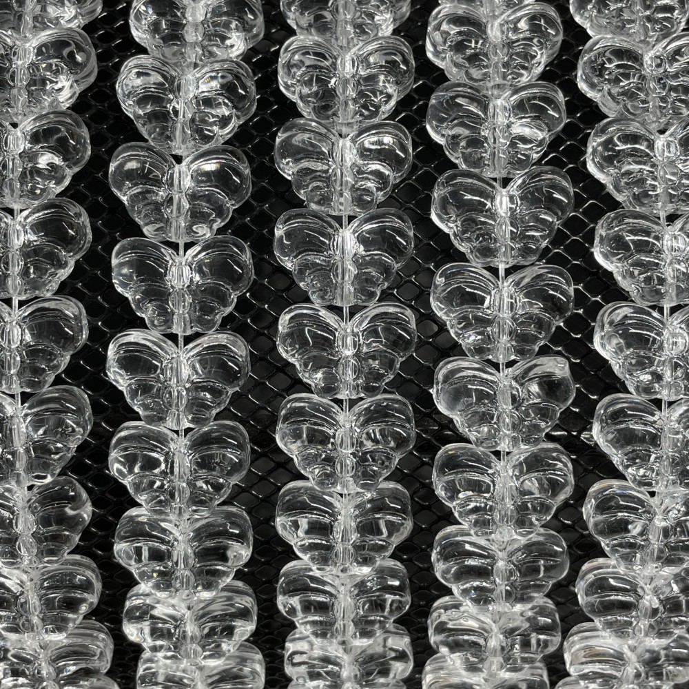 Beads Rock crystal 15x10x6 mm (1215001)