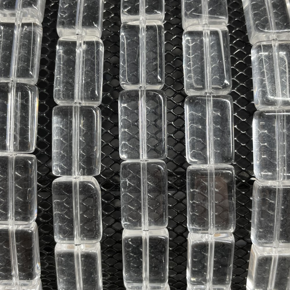 Beads Rock crystal 15x10x5 mm (1215002)