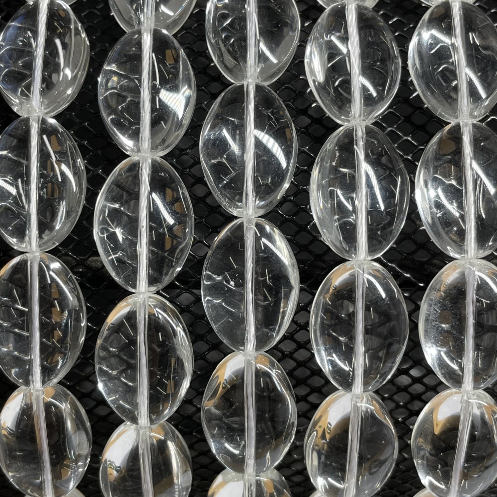 Beads Rock crystal 18x13x8 mm (1218000)
