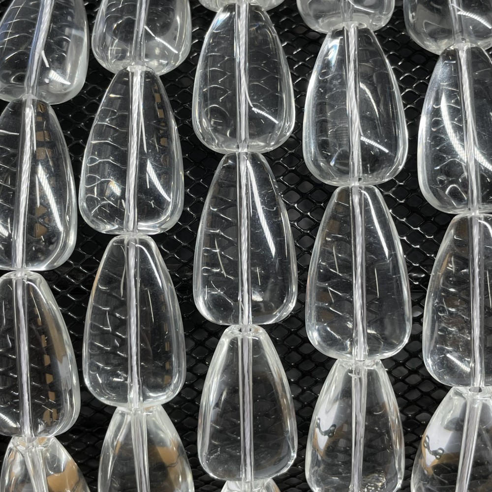 Beads Rock crystal 24x15x9 mm (1224000)