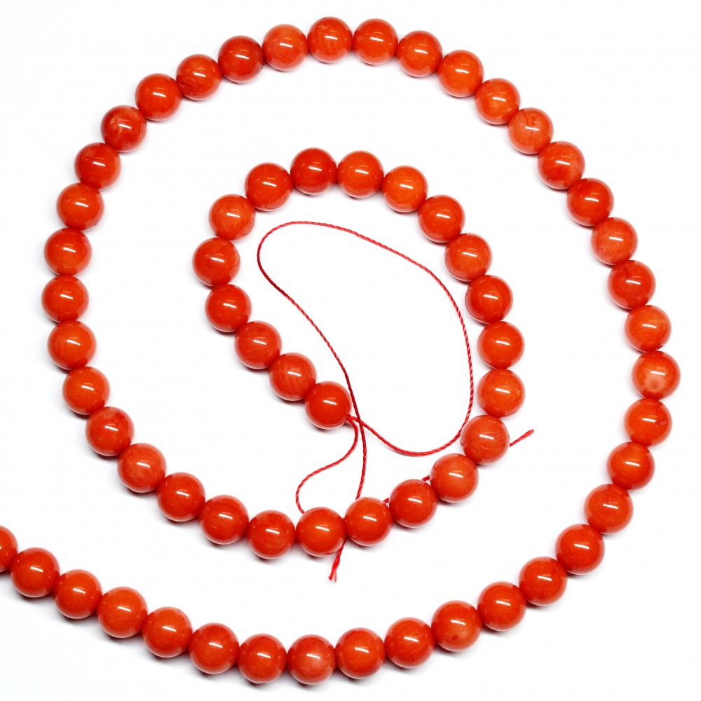 Beads Coral 6mm (1706100)