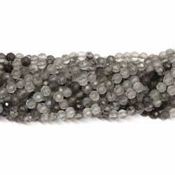 Beads Rutile quartz-faceted 3mm (1603000G)