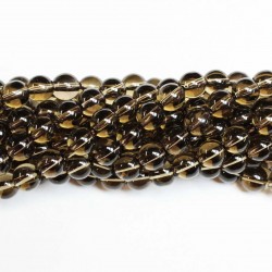 Beads Smoky quartz 4mm (1604000) 