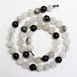Beads Tourmaline quartz 8mm (1608001)
