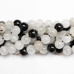 Beads Tourmaline quartz 8mm (1608001)