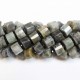 Beads Labradorite-faceted ~12x8mm (1912003G)