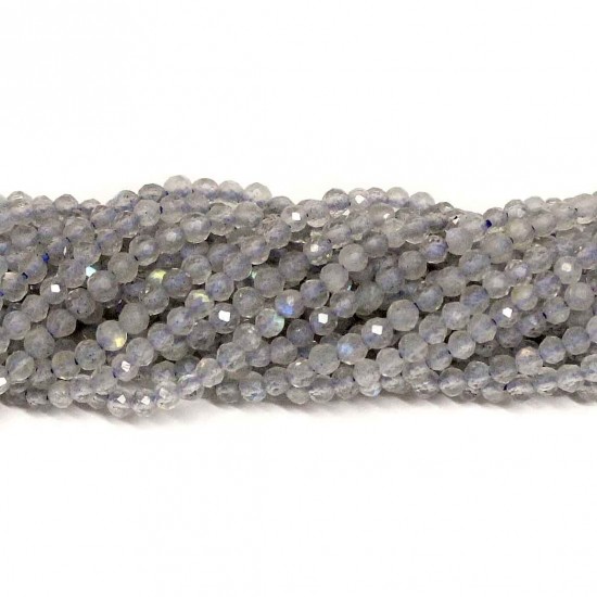 Beads Labradorite-faceted 2mm (1902000G)
