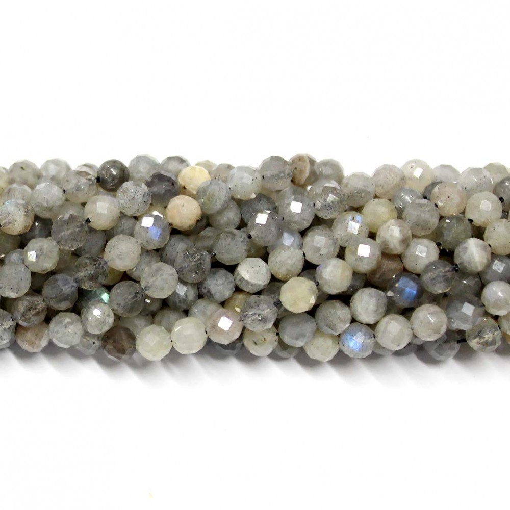 Beads Labradorite-faceted 4,5mm (1904000G)