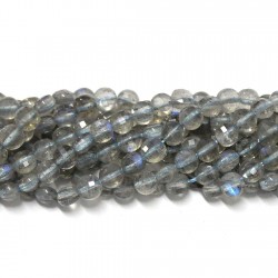 Beads Labradorite-faceted 5x3mm (1905001G)