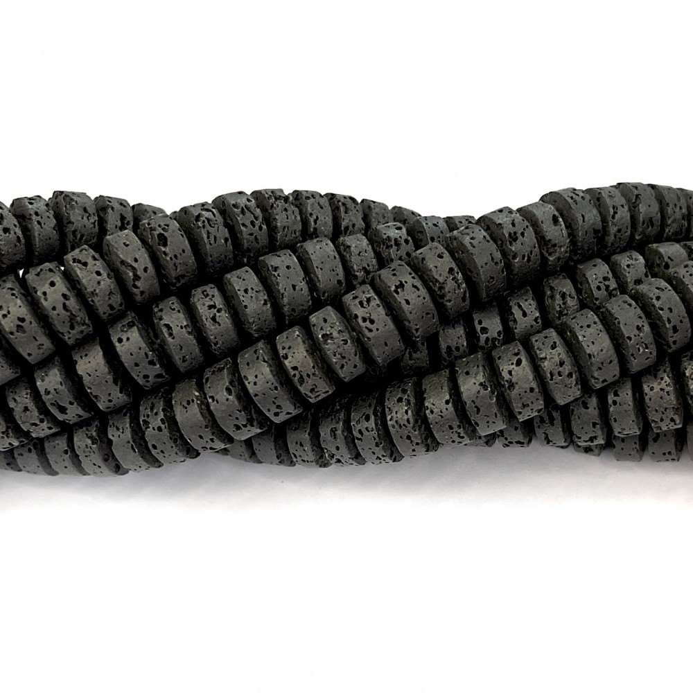 Beads Lava 8x4mm (2008010)
