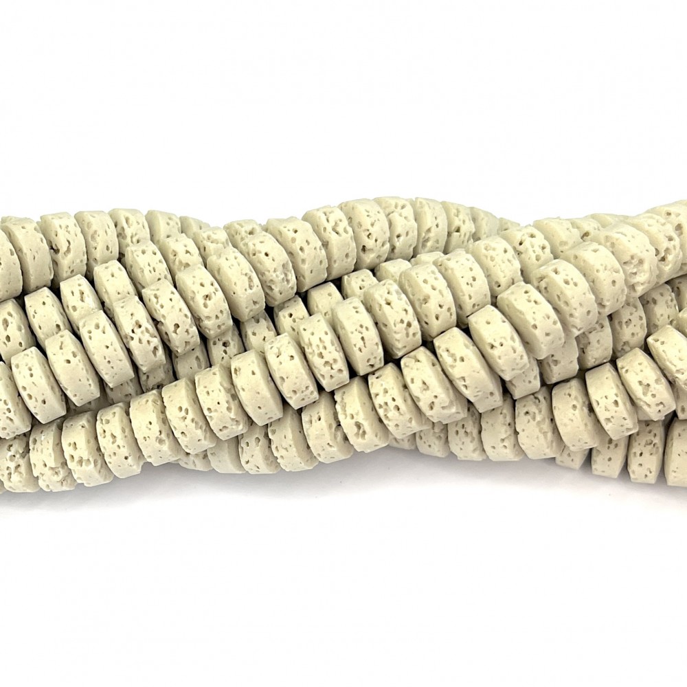 Beads Lava 8x4mm (2008011)