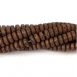 Beads Lava 8x4mm (2008012)