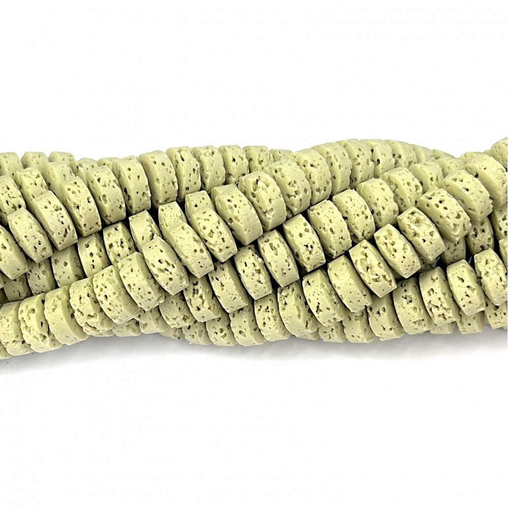 Beads Lava 8x4mm (2008013)