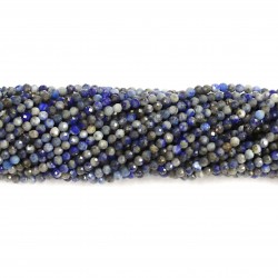 Beads Lazurite-faceted 2mm (2102000G)