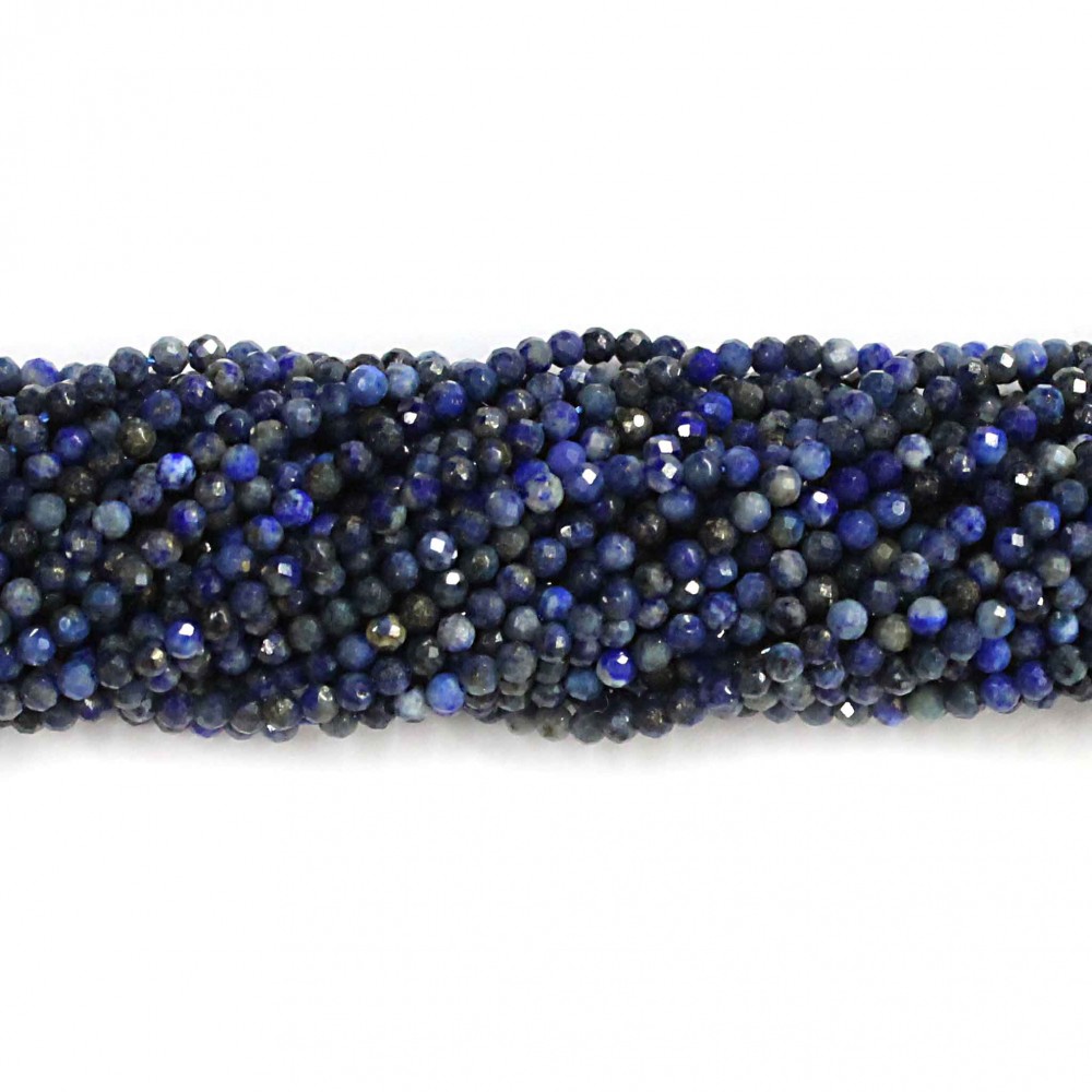 Beads Lazurite-faceted 2mm (2102001G)