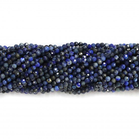 Beads Lazurite-faceted 2mm (2102001G)