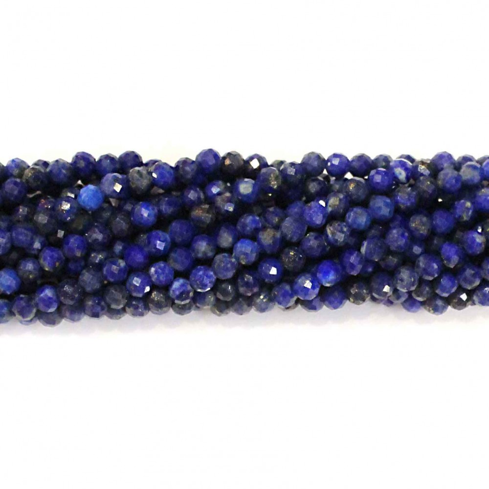 Beads Lazurite-faceted 3mm (2103001G)
