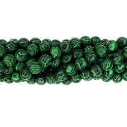 Perlen Malachit-künstlich 8 mm (2408000)