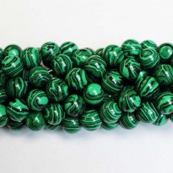 Beads Malachite-artificial 10mm (2410000)