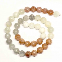 Beads Moonstone/Sunstone 10mm (2210003)