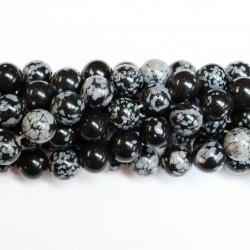  Obsidian Perlen 12mm (2612000)