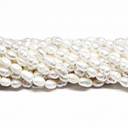 Beads Pearl ~ 8х5 mm (1508012)