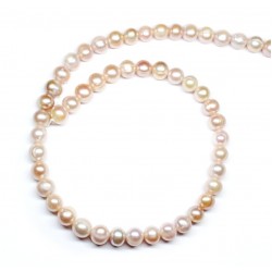 Beads Pearl ~ 8х7 mm (1508013)