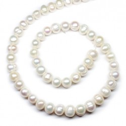 Beads Pearl ~ 8х7 mm (1508014)