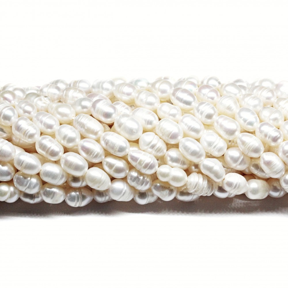 Beads Pearl ~ 9х6 mm (1509003)