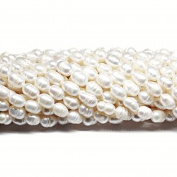 Beads Pearl ~ 9х6 mm (1509003)