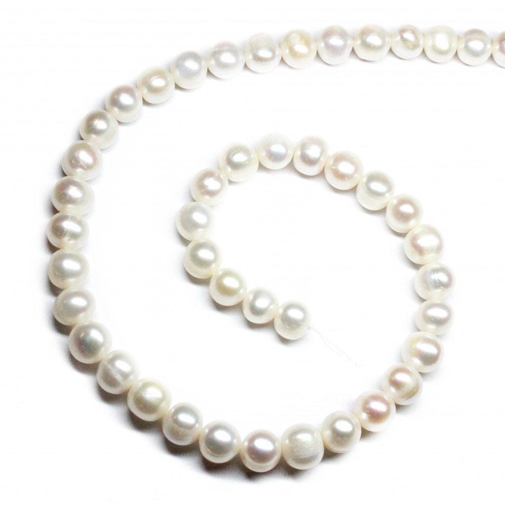 Beads Pearl ~ 9х8 mm (1509008)
